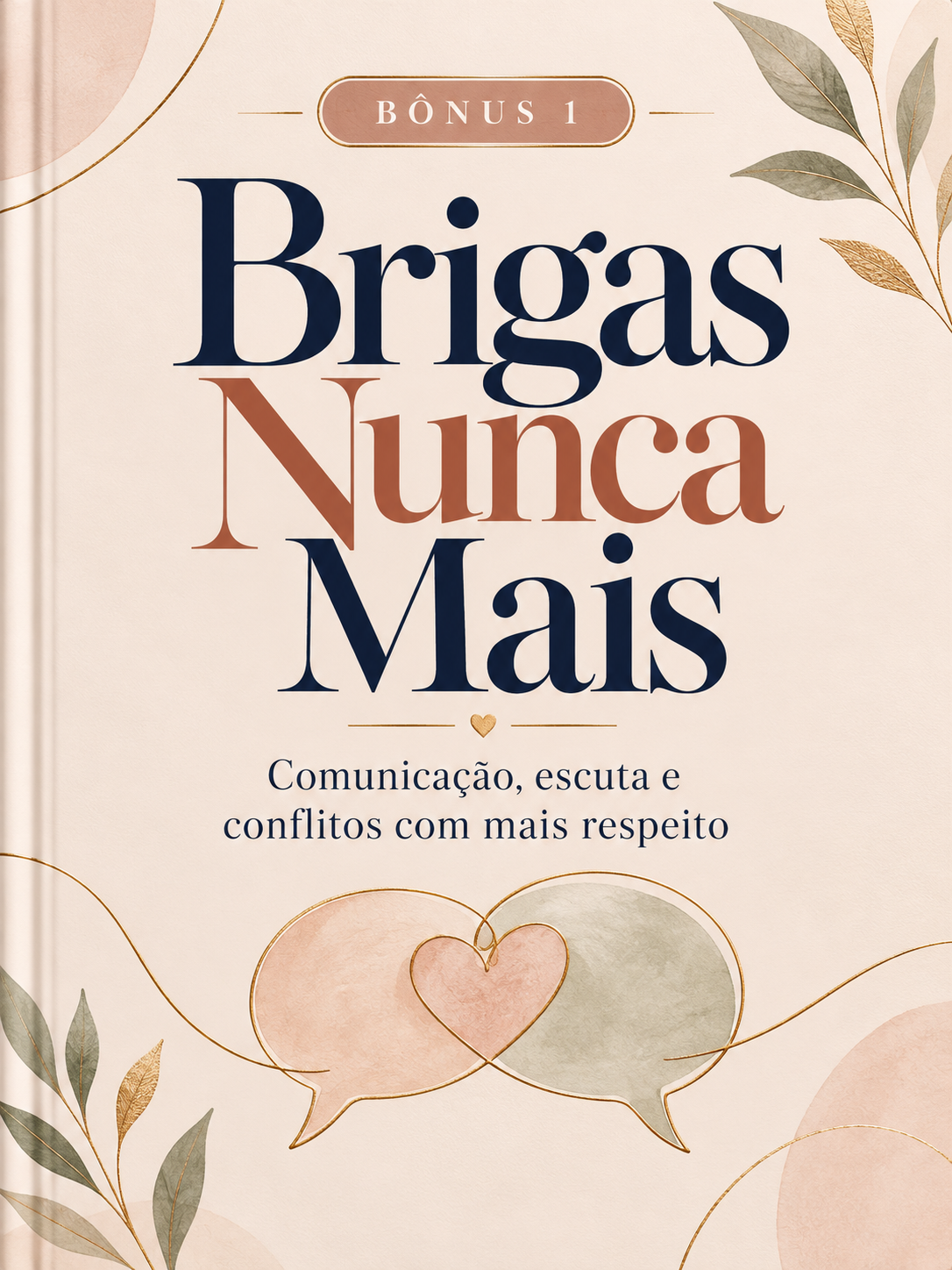 Capa oficial do bônus 1: Brigas Nunca Mais